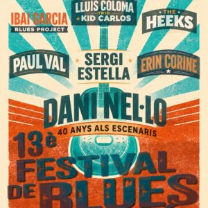 DIVENDRES - Festival Blues Rubí (12/06/26 - 20:30h) a l'AMFITEATRE DEL CASTELL